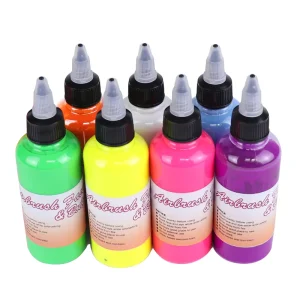 GP Washable Water Based Professional Airbrush Face Painting Used Spray Tattoo Paints Airbrush Liquid Uv Face Body Paint