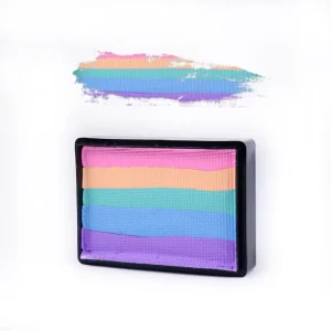GP Water Based Kids Face & Body Paint 30g Non Toxic Professional Pastel Color Split Cake Paint Skin Friendly for Halloween