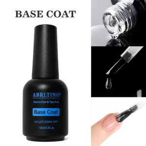 Gel Polish Top Coat and Base Coat Nail Painting Gel UV Rubber Base Gel Nail Polish TPO and HEMA