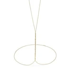 Gemnel 925 Silver Necklace Waist Beads Body Jewelry Belly Chain Sexy Retro Underwear Exaggerated Hot Shinning Body Jewelry
