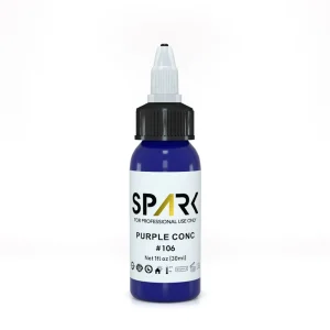 Genuine Spark Factory Purple Color 1 OZ 30 ML Non-toxic Pigment PMU Organic Professional Tattoo Ink