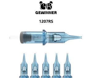 Gewinner Professional Microblading Tattoo Cartridge Needles Kit 316 Stainless Steel RS Type Long Taper 0.35mm Diameter 100% EO