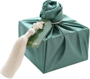 Gift Wrap Japanese Furoshiki Korean Bojagi Wrapping Cloth Custom Sewing Durable Textile Gift Packaging Handmade Style Fabric