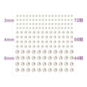 Girls DIY Nail Tattoo Sticker Music Festival Stone & Rhinestone Makeup Jewels Temporary Face Accessories for Party
