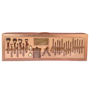 Glamorous Makeup Brush Kit with Sparkling Crystal Design for Cosmetic Gift Set Boutique Retail