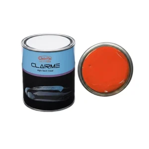 Gloss Mirror Finish 2K Liquid Clear Coat Weather Resistant Spray Paint for Car Motorcycle Marine Boat Repair