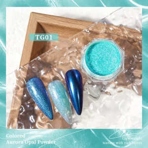 Glow in the Dark Powder Luminous Pigment for Professional Nail Salon Art