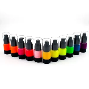 Glow in the Dark UV Neon Waterproof Quick Dry Face Paint UV Glow Blacklight Body Painting Supplies Halloween Face Paint Kit