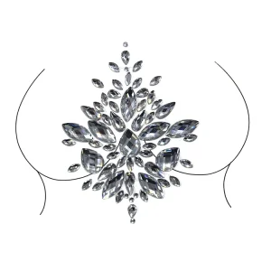 Glowing Glitter Cartoon Nipple Cover Diamond Breast Shiny Tattoo Sticker Bra Accessories Jewels Body Art Rhinestones Temporary