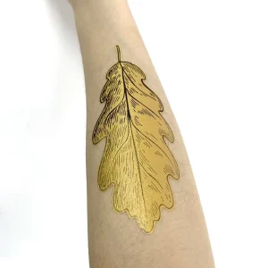 Gold A4 Size White Eco Friendly Temporary Tattoo Paper DIY Printable Tattoo Sticker