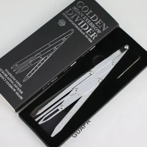 Golden Ration Eyebrow Microblading Ruler Stainless Steel Brow Permanent Makeup Measure Divider Tools
