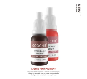 Goochie Mastor Best PMU Eyebrwos Lip Eyeliner Tattoo Ink Permanent Makeup Pigment