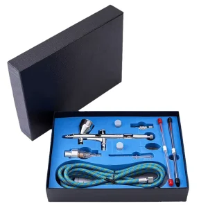 Gravity Feed 9CC Airbrush Kit for Painting Tattoo Model Spray