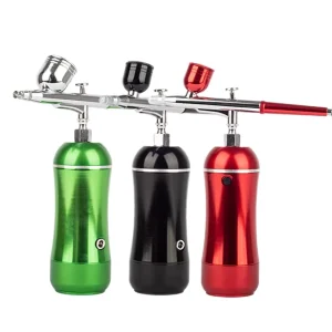 HB11 Professional Cordless Airbrush Gun Copper Piston Material for Barber & Beauty Stylists