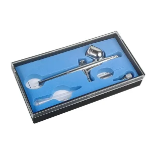 HD470 Double action Airbrush Model 7 Cup Capacity Beauty Cake Painting Spray Gun Nail Art Tattoo Airbrush Set