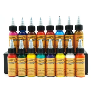 HDPE Plastic Skin Care Serum Bottle 10ml 15ml 20ml 30ml 50ml Personal Packaging Chemical Tattoo Color Ink Bottle with Label