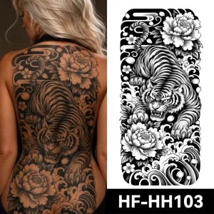 HF Make Your Own Logo Artwork Design Custom Temporary Sticker Tattoos Body Art Factory