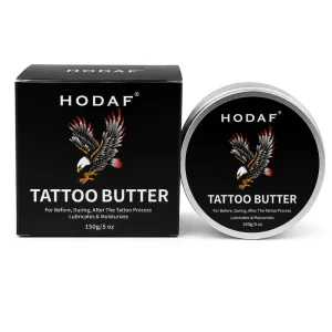 HODAF OEM 150g Tattoo Butter for Before During After Tattoo Process Lubricating Moisturizing Tattoo Care Balm