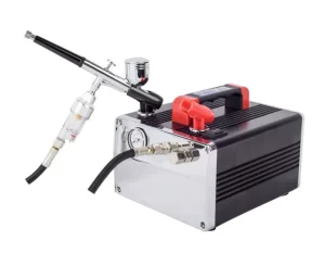 HS 317K Airbrush Compressor Professional Airbrush Kit With Air Compressor Mini Nail Airbrush Machine