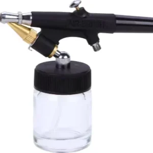 HS 38 Copper & ABS Airbrush Kit with 2x20CC Bottles