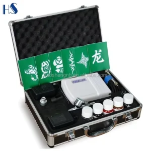 HS08-2ADC-KA Airbrush Tattoo Machine Kit