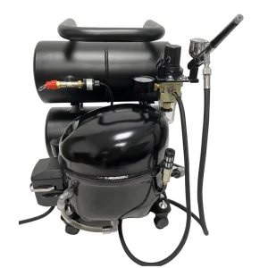 HS826K Oil Airbrush Compressor with Tank Popular Quite Model Airbrush Compressor