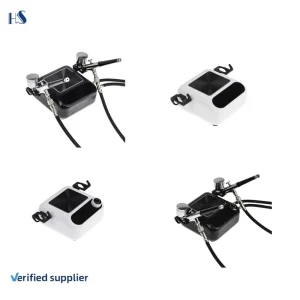 HSA10K dual action airbrush portable rechargeable airbrush kit