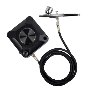 HSA8 Nail & Tattoo Airbrush Compressor Kit Piston Hobby Model with Air Cooled Motor Core Engine Components