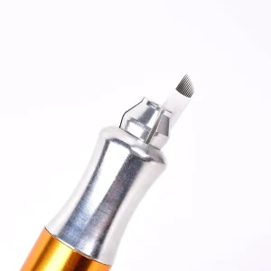 Hadiyah Beauty Disposable Stainless Steel Gas Sterilized Microblading Permanent Makeup Needle Tattoo Cartridge Micro Nano Needle