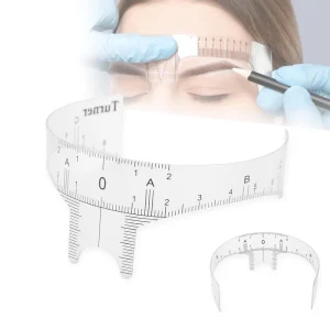 HadiyahBeauty Permanent Makeup Eyebrow Ruler Micro Blading Tattoo Guide Tattooing Tool Grooming Shaper Professional Locating