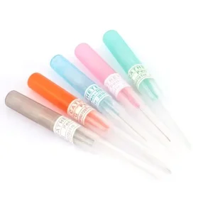 HadiyahBeauty Piercing Needle Disposable Sterile Tool Body Piercing Tool Stainless Steel Catheter Piercing