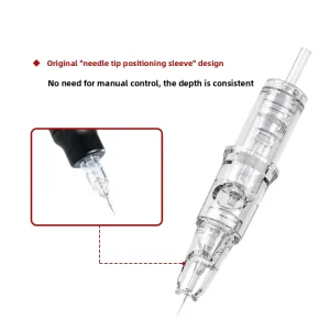 Hair-Transplant Needle ODM Silent Anti-Reflux Integrated Disposable Single-Use Round-Tip Tattooing Scalp Needle