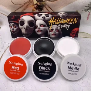 Halloween Body Art Face Paint Water Activated Private Label Face Paint Makeup Neon Face Nature Cosmetics