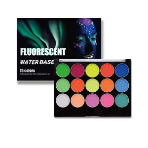 Halloween Children’s Water Based Face Paint Palette with Customized Colors for Festive Costume Makeup and Body Painting