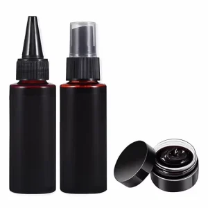Halloween Fake Blood Spray Washable Set Gel Dripping Makeup for Zombie Vampire Monster Cosplay Dress up