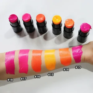 Halloween Long Lasting Face Painting Kit Private Label 18 Colors Creamy Stick Face and Body Paint