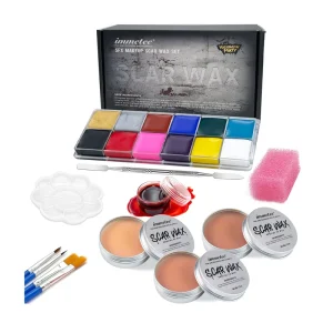 Halloween Makeup Kit Face Paint Special Effects Halloween Make up Set for Adults Kids Zombie Vampire Witch Painting Makeup Kit