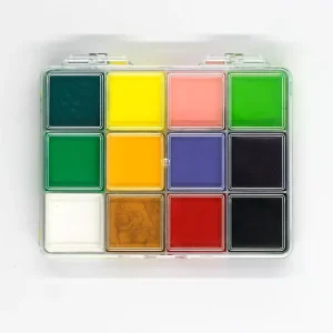 Halloween Professional Non Toxic Private Label Oil Face Paint Body Painting 12 Colors Oil Face Paint Palette