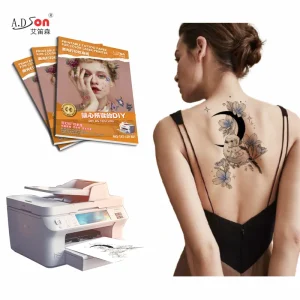Halloween Realistic Face Scar Blood Wound Zombie Vampire Bite Printable Waterproof Removable Temporary Tattoo Stickers Paper 5 7
