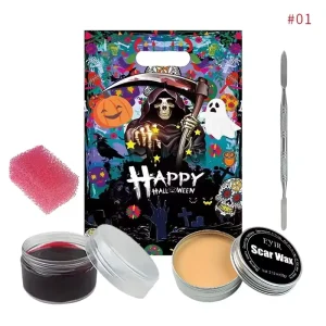Halloween makeup for adults zombie vampire cosplay fake blood