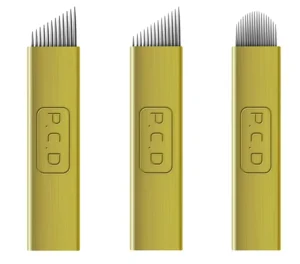 Hard Pin Needle Microblading Sharp Disposable PCD Microblading Needles U Blade Permanent Makeup Accessories
