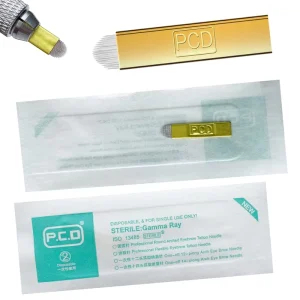 Hard Pin Needle Microblading Sharp Disposable PCD Microblading Needles U Blade Permanent Makeup Accessories