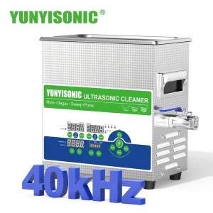 Heavy Duty Ultrasonic Cleaner 40kHz 3.2L-30L Pulse Function Temperature Setting Hardware Store Bolt Nut Gear Industrial Washers