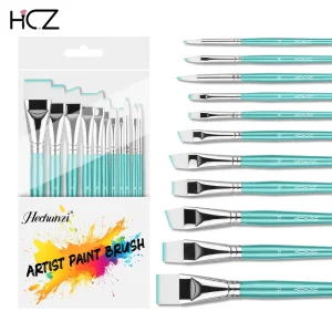 Hechunzi High Quality Kids Face Painting Tool Set Body Art Painting Brushes Airbrush Kit Face Painting Professional Brushes