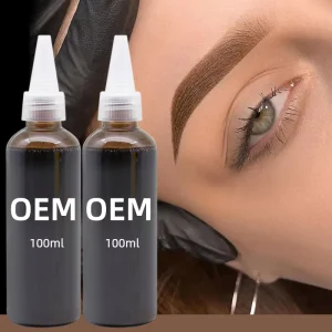 Henna Eyebrow Eyelash Para Cejas Dyes Tint Gel Cream Pigment Stain with Box