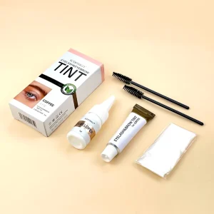 Henna Eyelash Color Dye Tint Kit Vegan Long Lasting Waterproof Tattoo Eyebrow Tinting Brow Henna