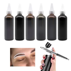 Henna Free Eye Brow Tint Lash Lift Tint Kit Hybrid Liquid Brow Stain Kit