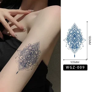 Herbal Juice Based Semi Permanent Tattoo Sticker for Women
