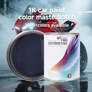 High Coverage 1K Pigment Masterbatch Auto Paint, Scratch Resistant Motorcycle Body Spraying Paint