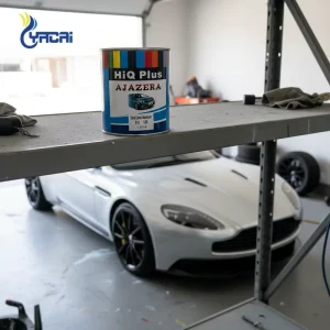 High Coverage Autolack Automotive Coating Spray Paint Coarse Silver Acrylic Weather Resistant Automotive Refinish Repair Paint